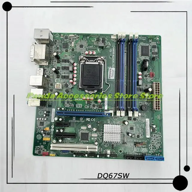Alt view image 3 of 6 - DQ67SW Desktop Motherboard For M-ATX 1155 System