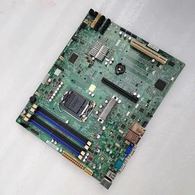 Main image of X9SCI-LN4 For Four Gigabit LAN Card Server ATX Motherboard 1155 C204 Xeon E3-1200 v2 Series 2/3rd Gen Core i3