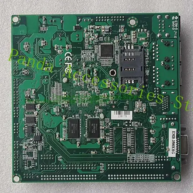 Alt view image 2 of 6 - EMB-3500XHG Industrial Control Motherboard