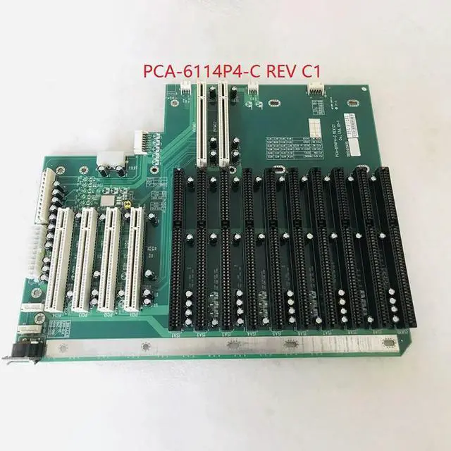 Alt view image 2 of 6 - Stable Performance IPC-610 IPC-610h Industrial Computer Base Plate PCA-6114p4 - C Rev C1 PCA-6114P4-C REV: C2