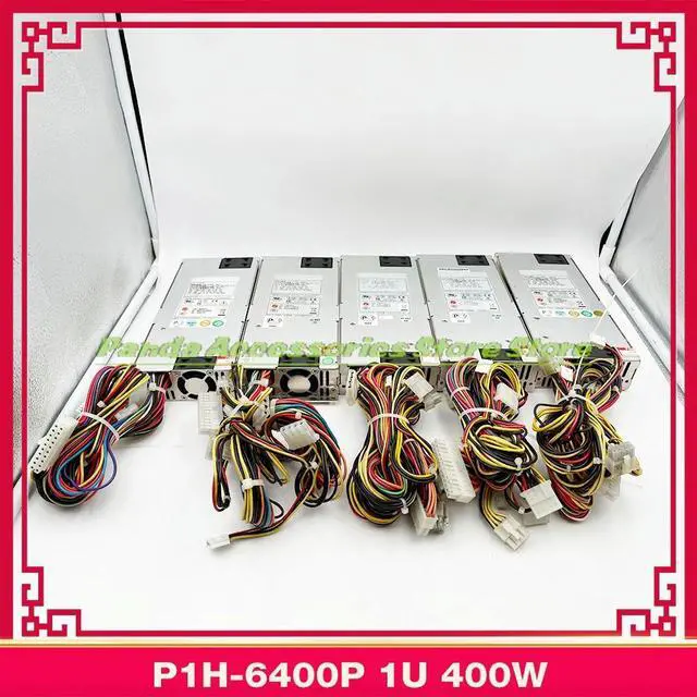 Main image of 1pcs P1H-6400P 1U 400W Server Power Supply
