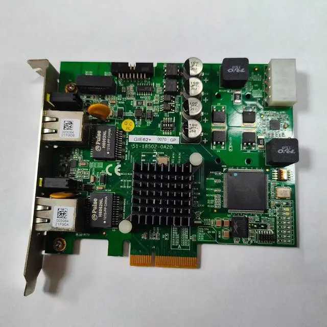 Alt view image 2 of 6 - job 51-18502-0A20 Gigabit Network Frame Grabber PCIE-GIE62+