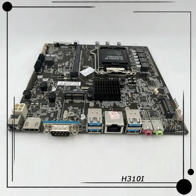 Alt view image 3 of 6 - H310I LGA 1151 All-in-one Computer Motherboard Single Memory H310