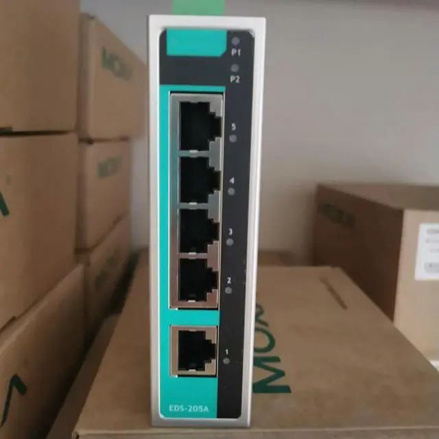 Main image of Stable Performance Easy Install 5-port 100 Gigabit Switch EDS-205A