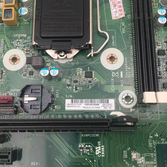 Main image of L61689-001 L49703-001 ProDesk 400 480 G6 MT SFF For Desktop Motherboard L64052-601 L64052-001