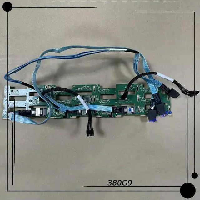 Alt view image 3 of 6 - 380G9 3.5-inch 12-drive Backplane With P840 P440 Cable 777284-001 747560-001