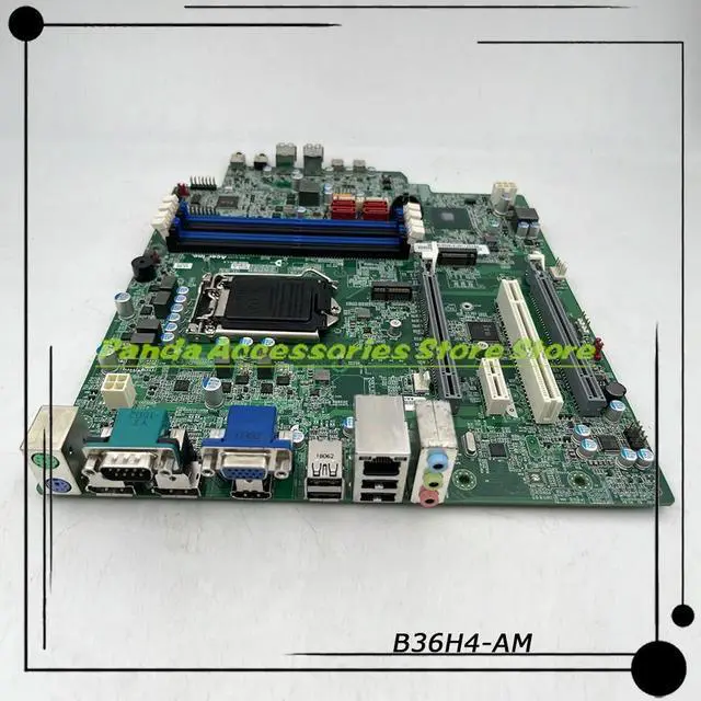 Alt view image 3 of 3 - High Reliability B36H4-AM Desktop Motherboard Veriton S4660G B360 LGA 1151