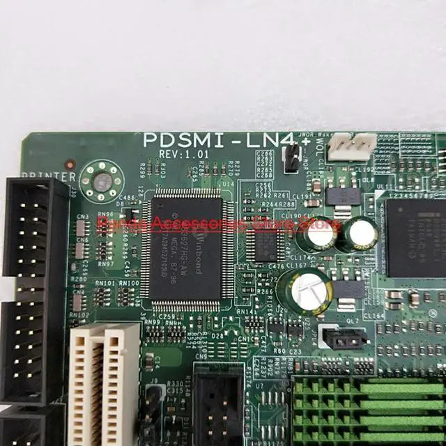 Alt view image 3 of 6 - Bulk Package PDSMI-LN4+ For 775 Single-way Server Motherboard Four-port Network Card