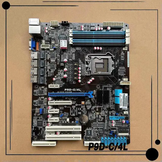 Alt view image 2 of 3 - P9D-C/4L Server Motherboard 1150