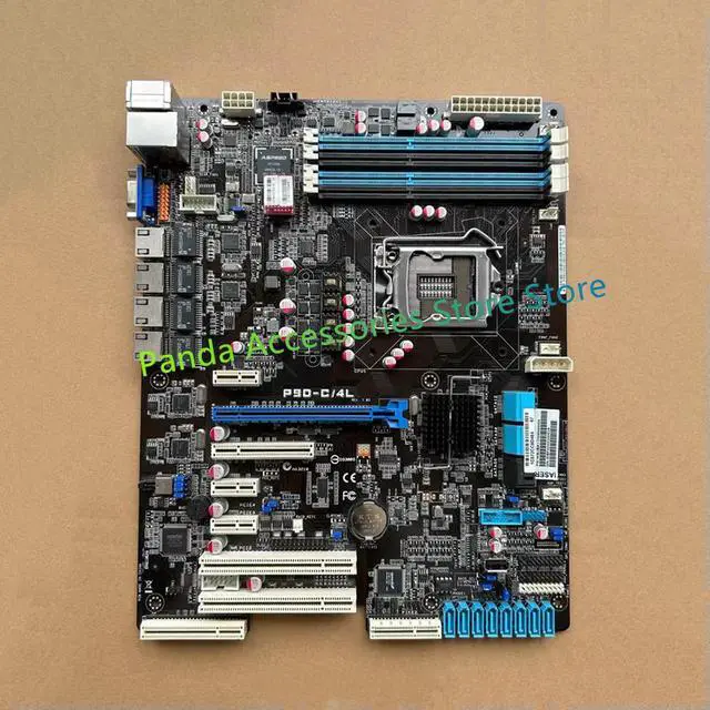 Alt view image 3 of 3 - P9D-C/4L Server Motherboard 1150