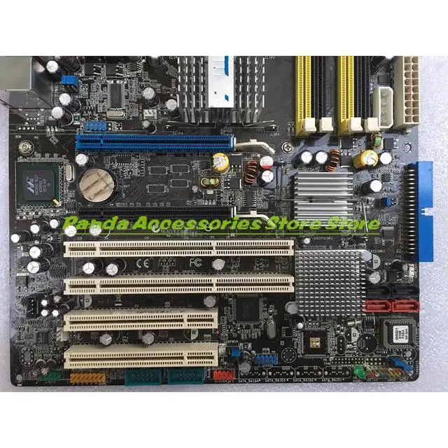 Alt view image 2 of 3 - P5WDG2-WS 775 Pin 975X Workstation Equipment Motherboard
