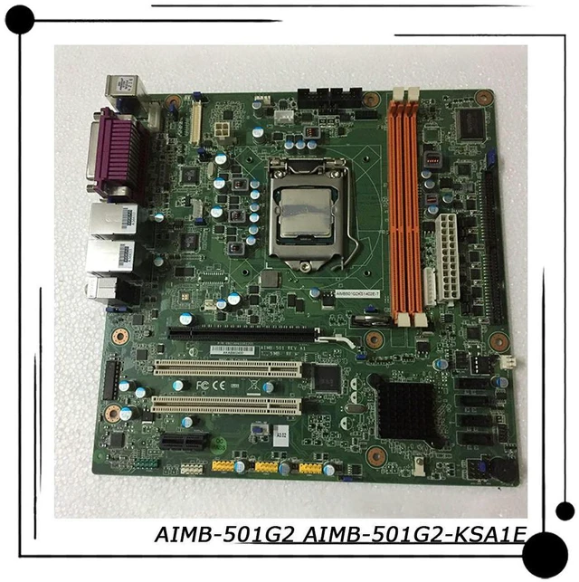 Main image of AIMB-501G2 AIMB-501G2-KSA1E AIMB-501 Rev:A1 For Advantech Industrial Computer Motherboard Dual VGA Fully Tested