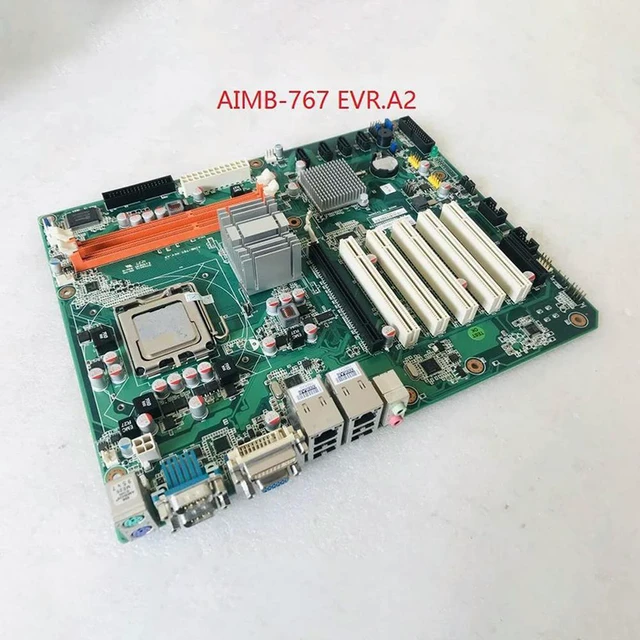Main image of AIMB-767G2-00A2E AIMB-767 AIMB-767G2 Industrial Computer Motherboard Dual Network Port G41 5 PCI