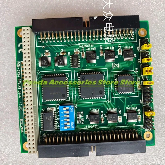 Alt view image 3 of 3 - Industrial Control Medical Collection Card Module PCM-3724 REV.A2
