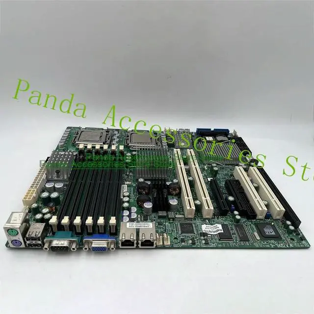 Alt view image 3 of 3 - Server Motherboard LGA771 X7DVA-E
