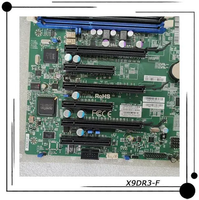 Main image of For X9DR3-F Two-way Server Motherboard 2011 C606 DDR3 Xeon Processor E5-2600 and E5-2600 v2 Family Fully Tested