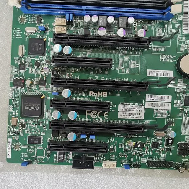 Alt view image 3 of 3 - For X9DR3-F Two-way Server Motherboard 2011 C606 DDR3 Xeon Processor E5-2600 and E5-2600 v2 Family Fully Tested