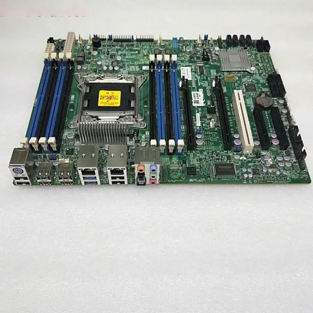 Alt view image 3 of 3 - X9SRA For Workstation ATX Motherboard LGA 2011 C602 E5-2600/1600 V2 DDR3 PCI-E3.0 Fully Tested Fast Ship
