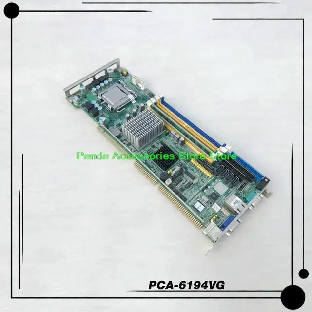 Alt view image 3 of 3 - PCA-6194 REV.A1 Integrated network Card Industrial Control Motherboard PCA-6194VG Single Network Port