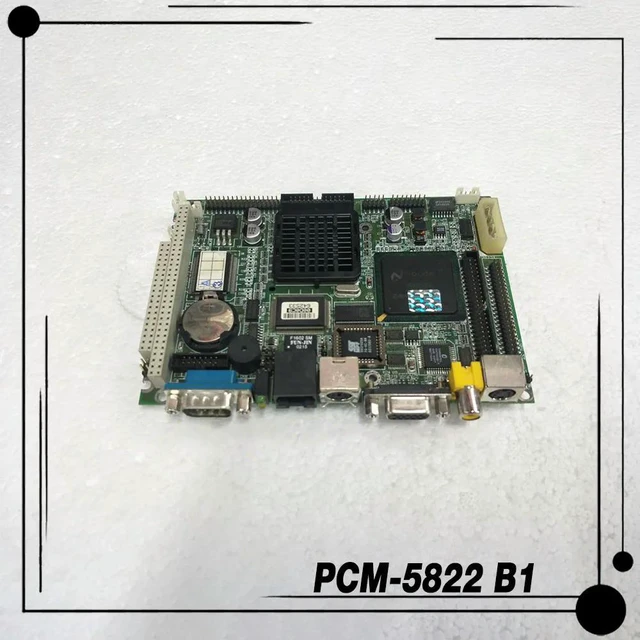 Alt view image 3 of 3 - For Advantech Industrial Motherboard PCM-5822 B1