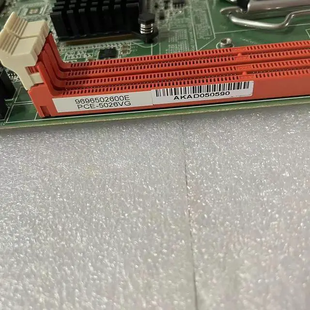 Alt view image 2 of 3 - Bulk Package PCE-5026 Rev A1 PCE-5026VG Industrial Control Motherboard Before Shipment Test