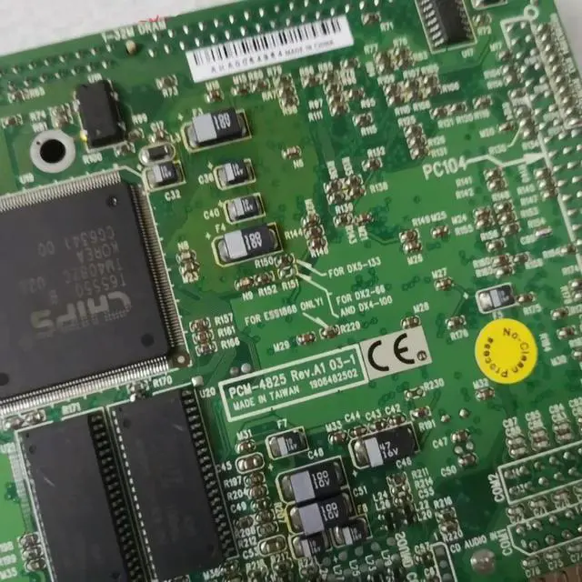 Alt view image 3 of 3 - PCM-4825 Rev.A1 3.5 Inch Single Board Computer Motherboard