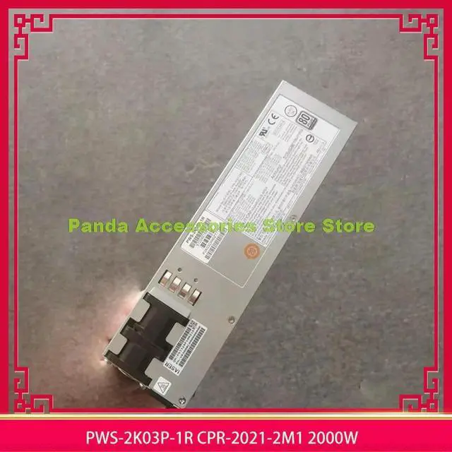 Alt view image 3 of 3 - PWS-2K03P-1R CPR-2021-2M1 2000W Server Power Supply For 4028GR Before Shipment Test