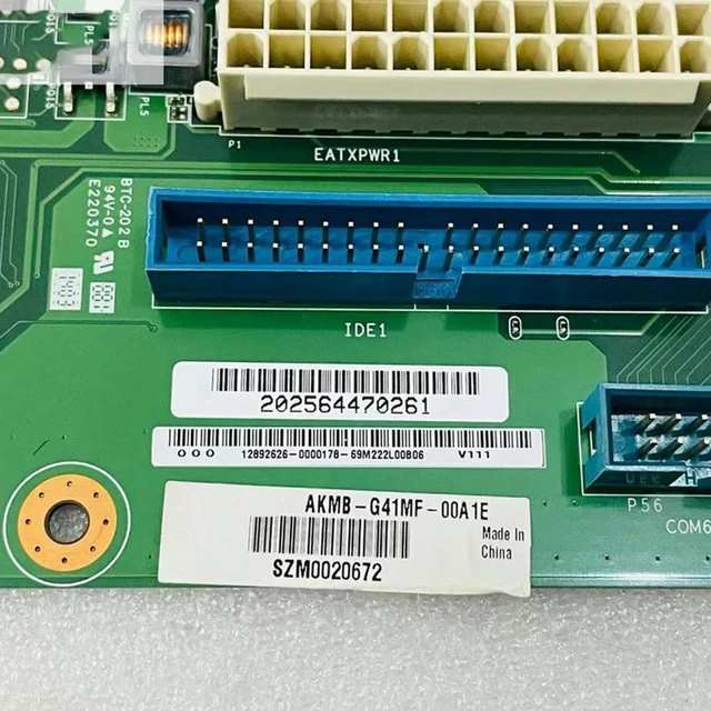 Alt view image 2 of 3 - AKMB-G41MF-00A1E Industrial Computer Motherboard G41 AKMB-G41MF AKMB-G41 AKMB-G41M Rev.A1