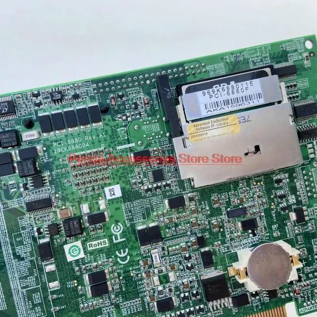 Alt view image 2 of 3 - Stable Performance PCI-6880 Rev.A1 Half-Length Embedded Board PCI-6880F For Advantech Industrial Control Motherboard