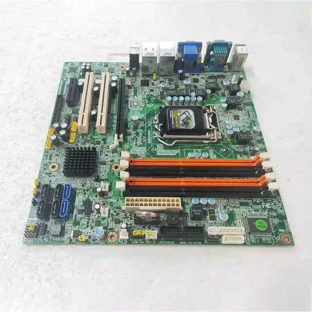 Alt view image 2 of 3 - AIMB-581 REV:A1 For Advantech Industrial Motherboard Quad CPU 1155-pin Micro ATX AIMB-581QG2