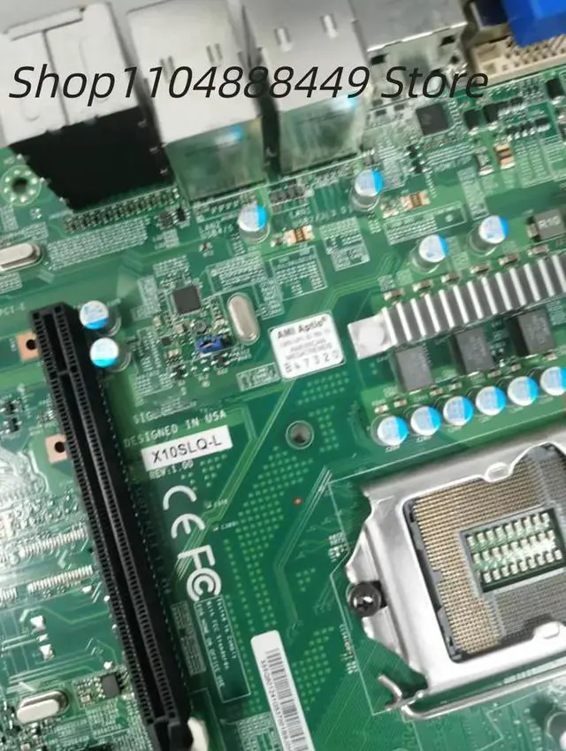 Alt view image 4 of 6 - X10SLQ-L single-channel server workstation motherboard