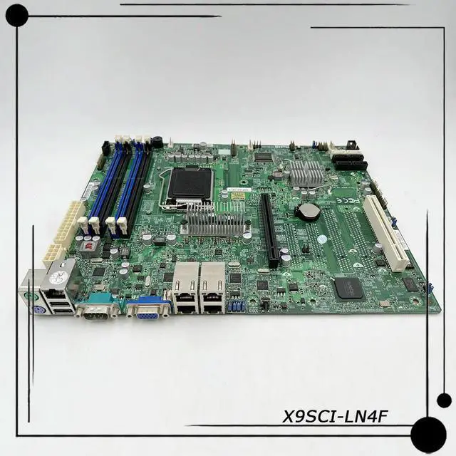 Main image of X9SCI-LN4F For Motherboard LGA1155 Xeon E3-1200 V1/V2 Series 2nd and 3rd Gen Core i3 DDR3 ECC IPMI 2.0