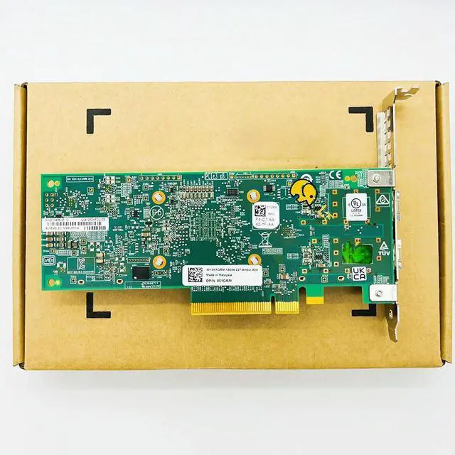 Main image of QLogic QL41262HFCU-DE QL41262 10G 25Gsfp28 Network Card 51GRM 051GRM 0415DK 415DK SFP28
