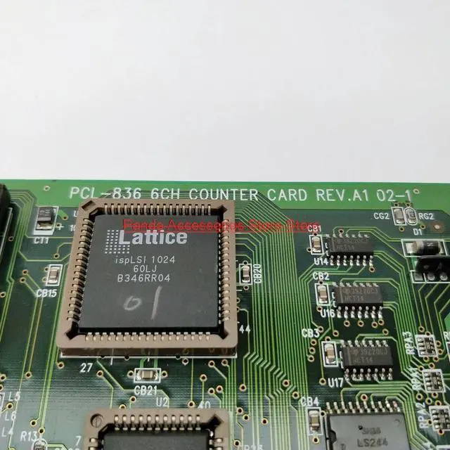 Alt view image 3 of 3 - Stable Performance Stable Performance 6CH COUNTER CARD For Advantech Multifunctional Data Acquisition Card PCL-836 REV.A1
