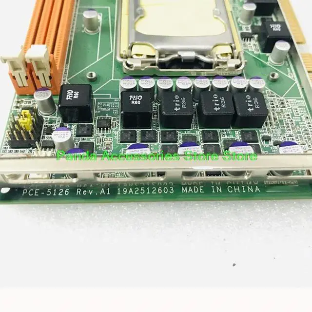 Alt view image 3 of 3 - PCE-5126QG2 PCE-5126 Rev.A1 For Advantech Industrial Motherboard Dual Network Port H61 Before Shipment Test