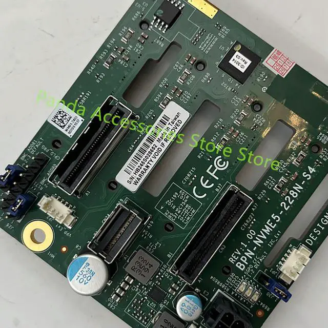 Alt view image 3 of 3 - BPN-NVME5-228N-S4 4-disk hard drive backplane without cables
