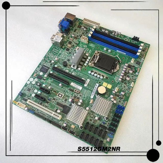 Alt view image 3 of 3 - For TYAN S5512 LGA 1155 Server Motherboard S5512GM2NR