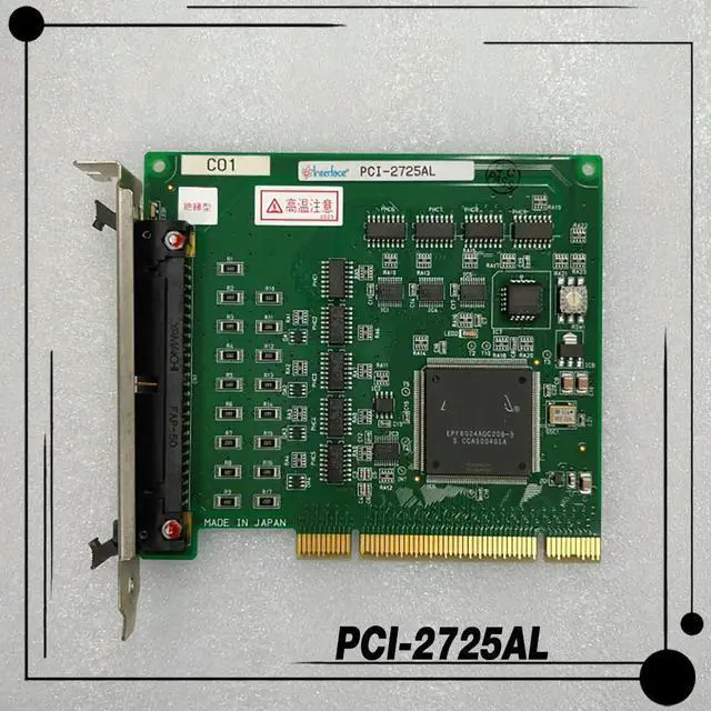 Alt view image 3 of 3 - For Interfaca PCI-2725AL Acquisition Card