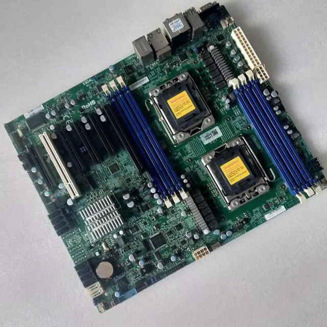 Alt view image 2 of 3 - X9DAL-i Two-way Server ATX Motherboard 1356 Support C602 DDR3 Xeon processor E5-2400 and E5-2400 v2 Fully Tested