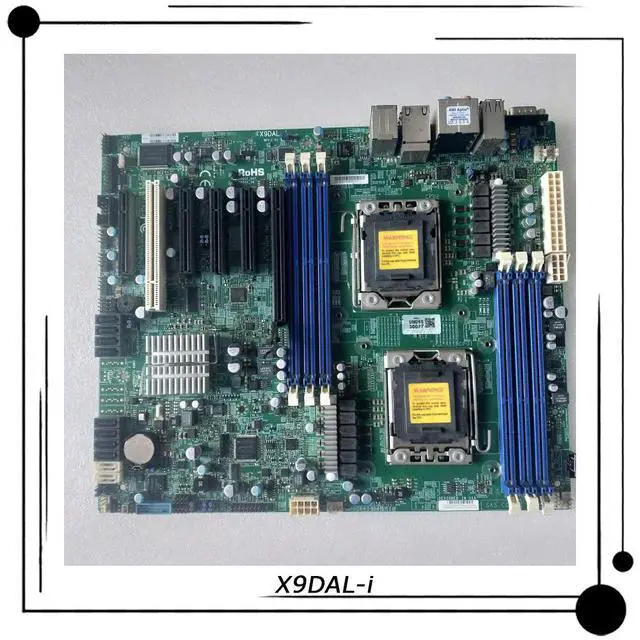 Alt view image 3 of 3 - X9DAL-i Two-way Server ATX Motherboard 1356 Support C602 DDR3 Xeon processor E5-2400 and E5-2400 v2 Fully Tested