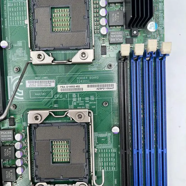 Alt view image 2 of 3 - Stable Performance S2400SC For Server Motherboard LGA1356 Support E5 2400 Series CPU Will Test Before Shipping