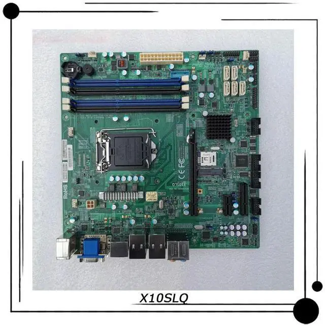 Main image of X10SLQ For Single-socket Server microATX Motherboard LGA 1150 Q87 Support Core i7/i5/i3 DDR3 Tested