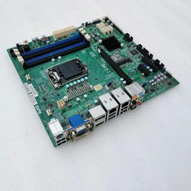 Alt view image 2 of 3 - X10SLQ For Single-socket Server microATX Motherboard LGA 1150 Q87 Support Core i7/i5/i3 DDR3 Tested