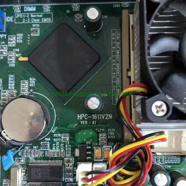 Alt view image 3 of 3 - HPC-1611V2N VER:A1 Industrial Control Motherboard