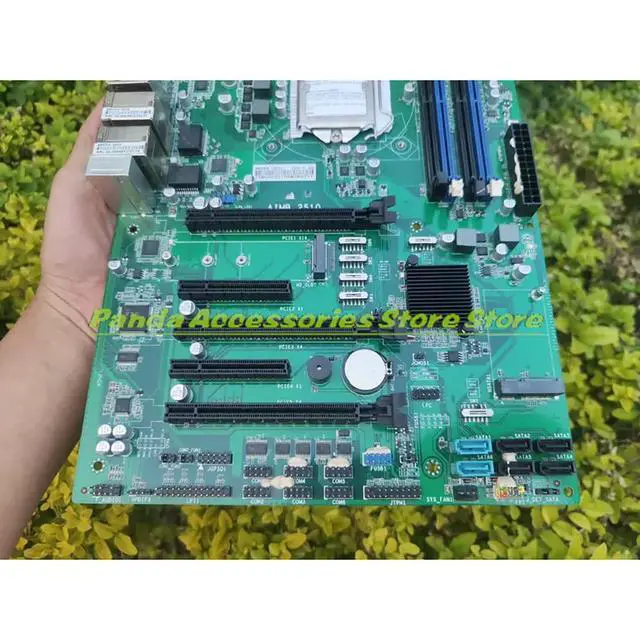 Alt view image 2 of 3 - Easy Install ANOVO-2510 Dual Port Industrial Control Motherboard AIMB-2510