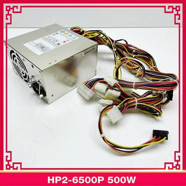 Alt view image 2 of 3 - For Zippy Server Power Supply HP2-6500P 500W