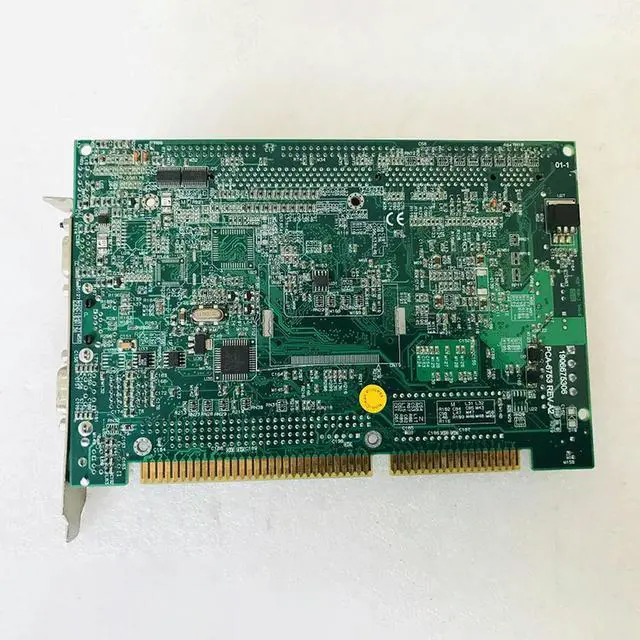 Alt view image 2 of 3 - PCA-6753 Rev. A2 PCA-6753F ISA Half-length Card Industrial Control Motherboard