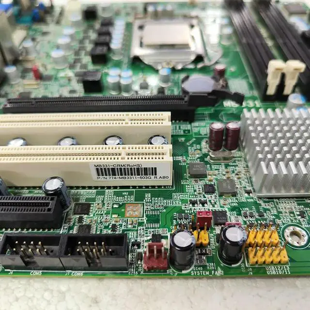 Alt view image 3 of 3 - MB331-CRM Industrial Computer Motherboard MB331 Fast Delivery Excluding CPU