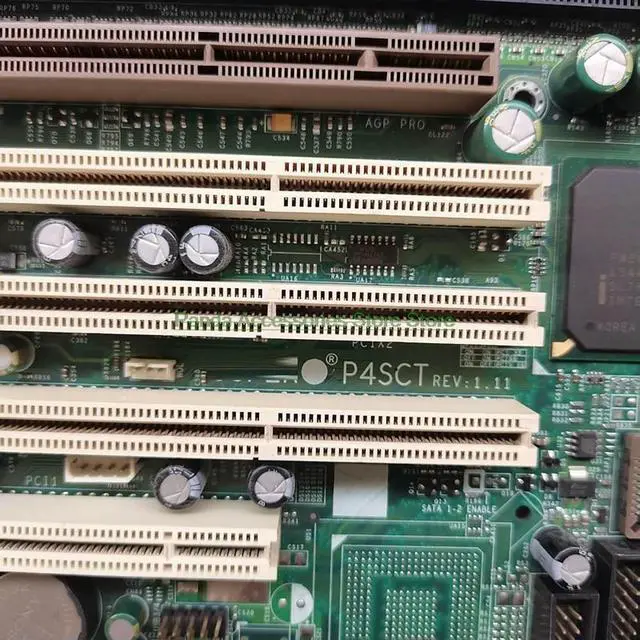 Alt view image 3 of 3 - Stable Performance For Industrial Control Computer Equipment Motherboard P4SCT Rev.1.11