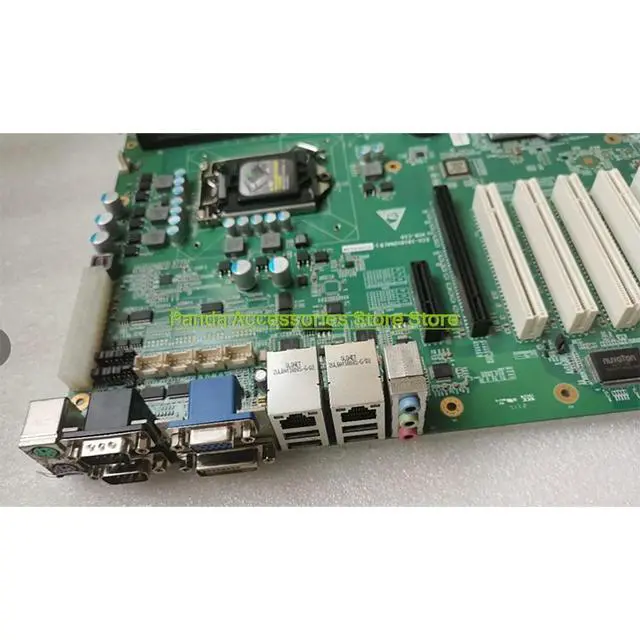 Alt view image 3 of 3 - ECO-1816V2NA (B) -6COM VER: C01 C10 5 PCI Slots Industrial Control Motherboard